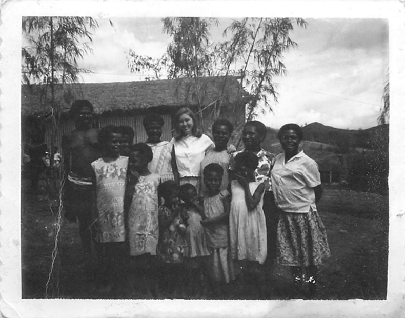 Paula in PNG 1968